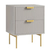 Gomel Solid Wood Bedside Table With Drawer