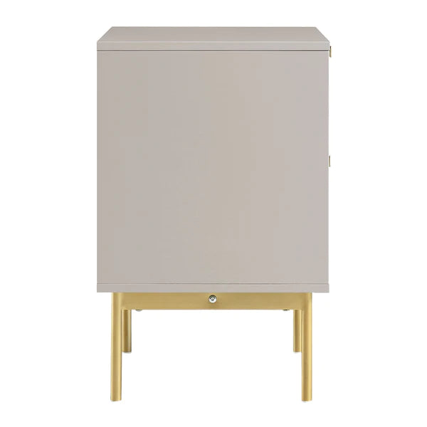Gomel Solid Wood Bedside Table With Drawer