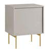 Gomel Solid Wood Bedside Table With Drawer