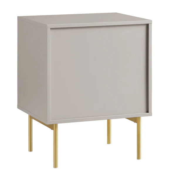 Gomel Solid Wood Bedside Table With Drawer