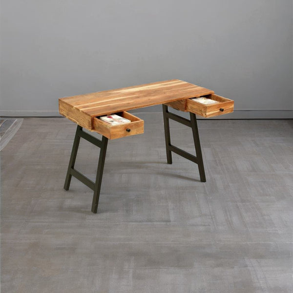 Gravesend Acacia Wood Study Table