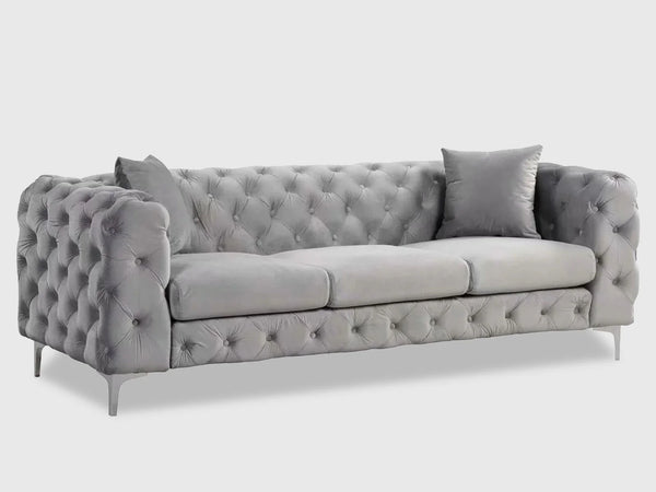Three Seater : Grey Sofa for Contemporary Interiors