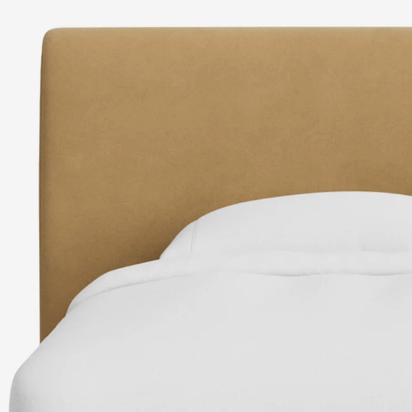 Griffith Velvet Platform Bed - All Sizes