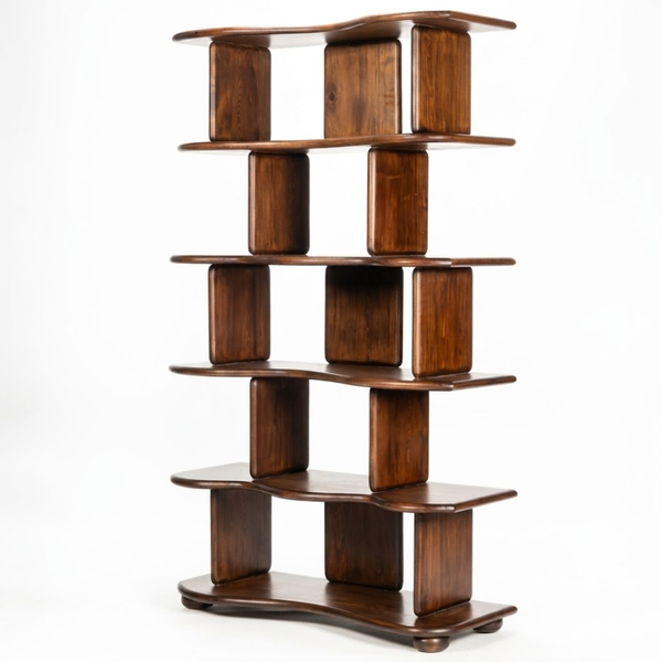 Grover Solid Wood Bookshelf