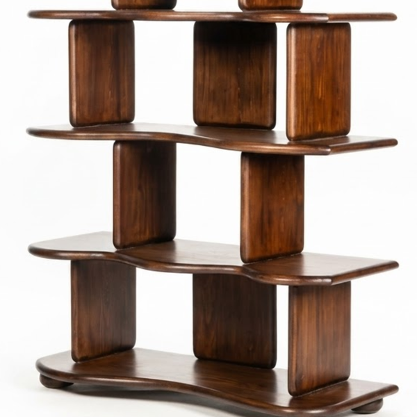 Grover Solid Wood Bookshelf