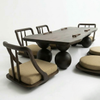 Hamamatsu Solid Wood Dining Table Set - 4 Seater, 6 Seater