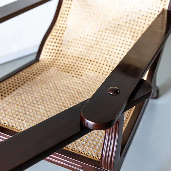 Hamilton Traditional Rattan Armchair with Cane