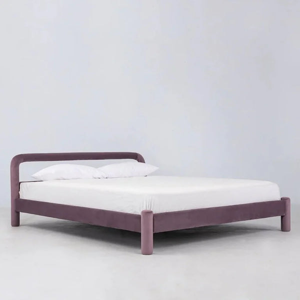 Hampton Designer Velvet Upholstered Bed - All sizes