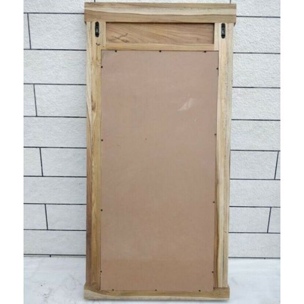 Hand Carved Modern & Stylish Mirror Frame | Natural Finish