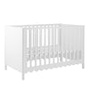 Happy Sprouts Baby Cot In White Finish