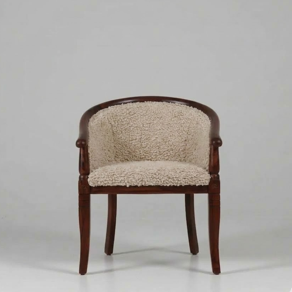 Heathcote Sheesham Wood Arm Chair