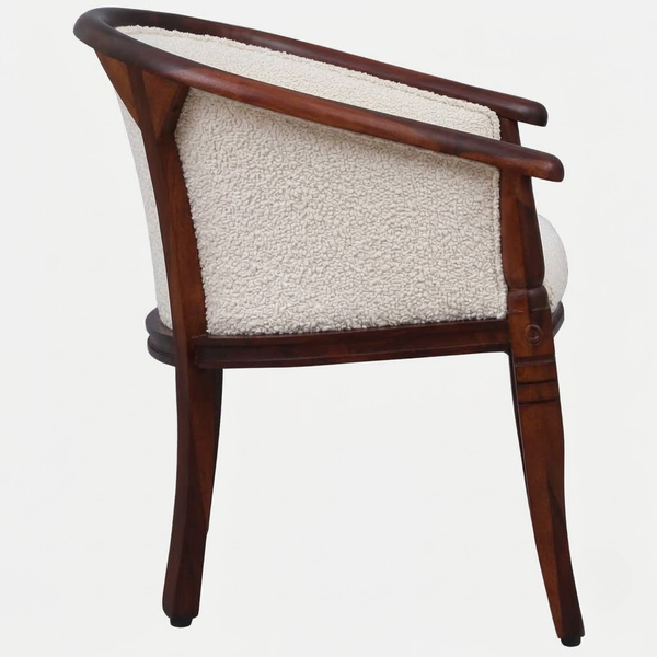 Heathcote Sheesham Wood Arm Chair