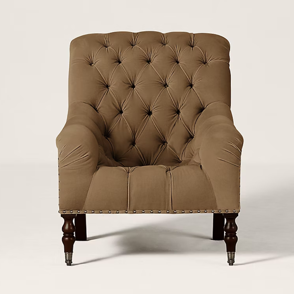 Helsinki Solid Wood Velvet Sofa