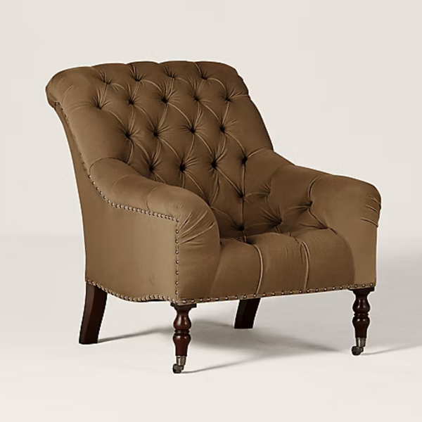 Helsinki Solid Wood Velvet Sofa