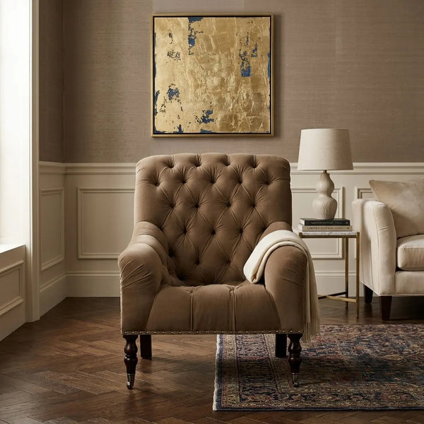 Helsinki Solid Wood Velvet Sofa