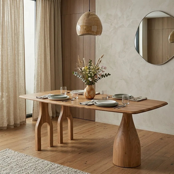 Hereford Solid Wood Rectangle Dining Table