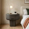 Hincesti Oak Wood Bedside Table With 1 Drawer