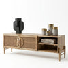 Hobart Rattan TV Unit - READY TO SHIP