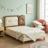Honey Drop Leather Kids Soft Padded Bed