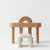 Horsens Solid Wood Dressing Table & Stool