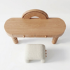 Horsens Solid Wood Dressing Table & Stool