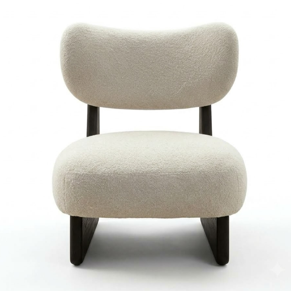 Huelva Fabric Upholstered Accent Chair