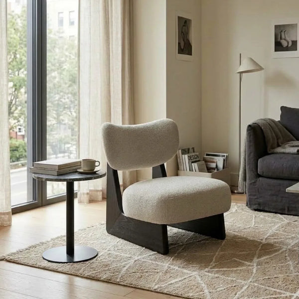 Huelva Fabric Upholstered Accent Chair
