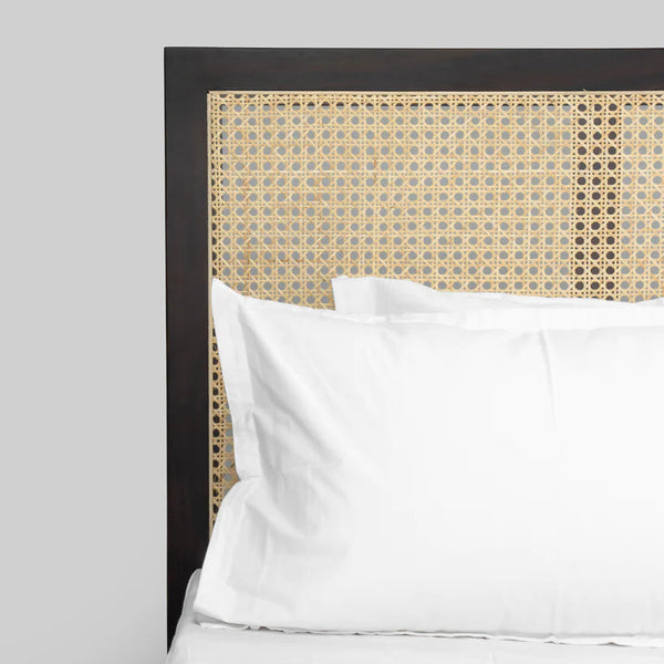 Huntsville Sheesham Wood Cane Bed-All Sizes