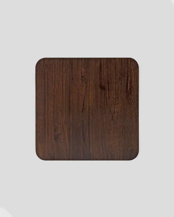 ClassicSheesham Wood Brown Finish End Table