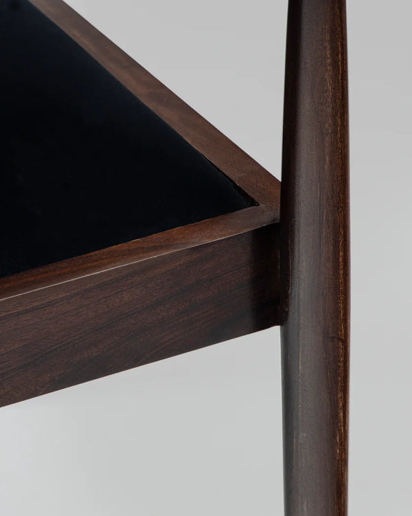 Modern Elizabeth Mango Solid Wood Arm Chair