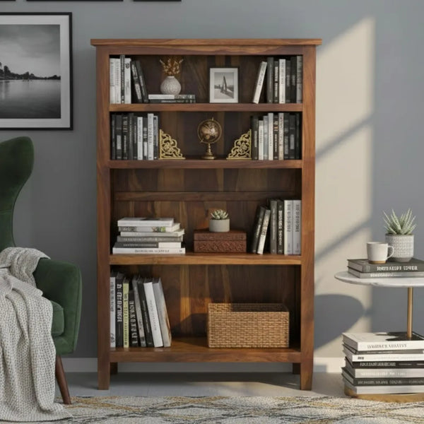 Immersive Aesc Walnut Bookshelf