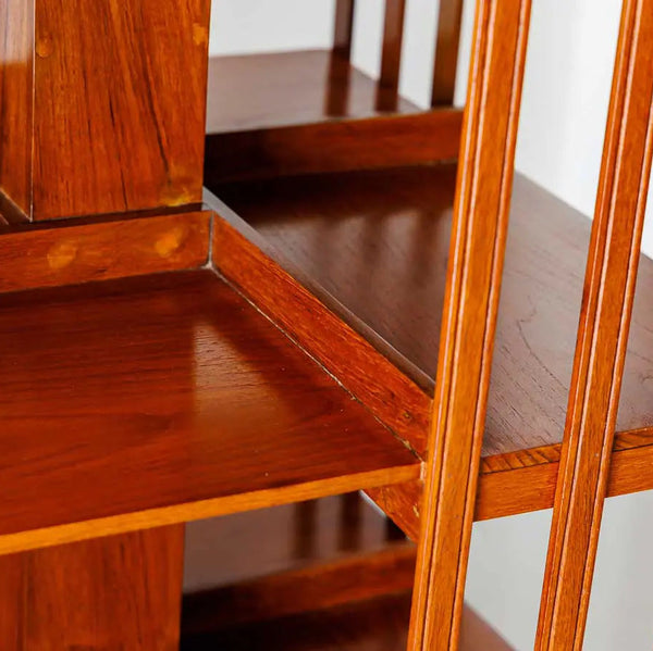 Incheon Teakwood Revolving Bookshelf
