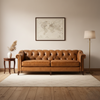 Indiana Leather 4 Seater Sofa