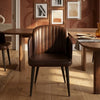 Innaloo Sheesham Wood & Leather Dining Chair