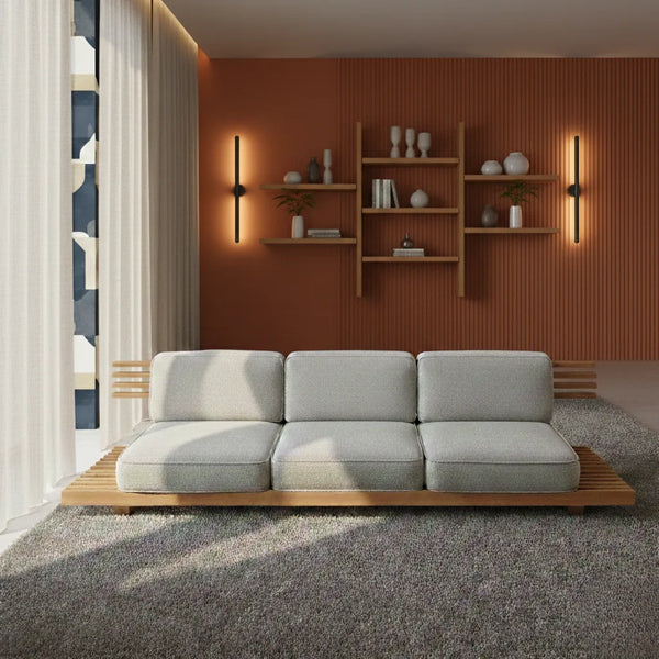 Irha Open-Slatted 3- Seater Sofa