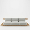 Irha Open-Slatted 3- Seater Sofa
