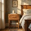 Izmir Modern Mango Wood Side Table