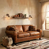 Jaipur 3 Seater Leather Sofa