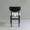 Classic Solid Wood Dining Chair - Black Finish
