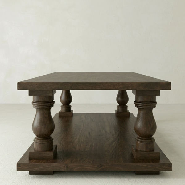 Joinville Oak Wood Coffee Table