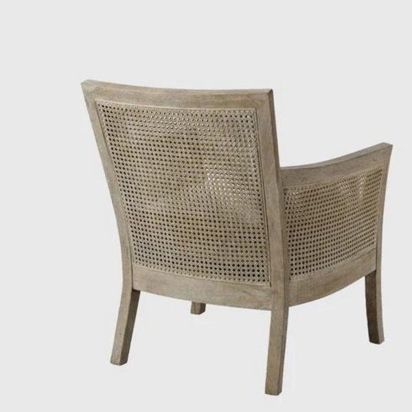 Junee Rattan Mango Wood Arm Chair