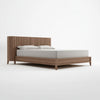 Juniper Fluted Bed With Headboard Storage- All Sizes