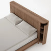 Juniper Fluted Bed With Headboard Storage- All Sizes