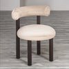 Werribee Solid Wood & Leather Dining Chair