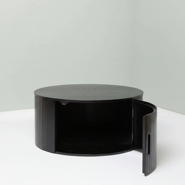 Kelowna Round Storage Coffee Table