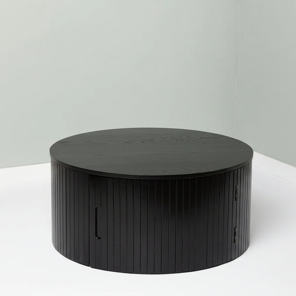 Kelowna Round Storage Coffee Table