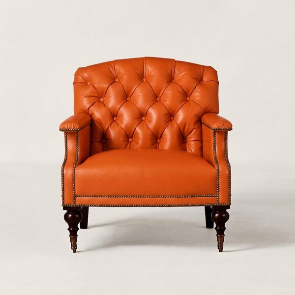 Kiruna Chesterfield Leather Sofa