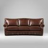 Kyiv Curved Leather Sofa