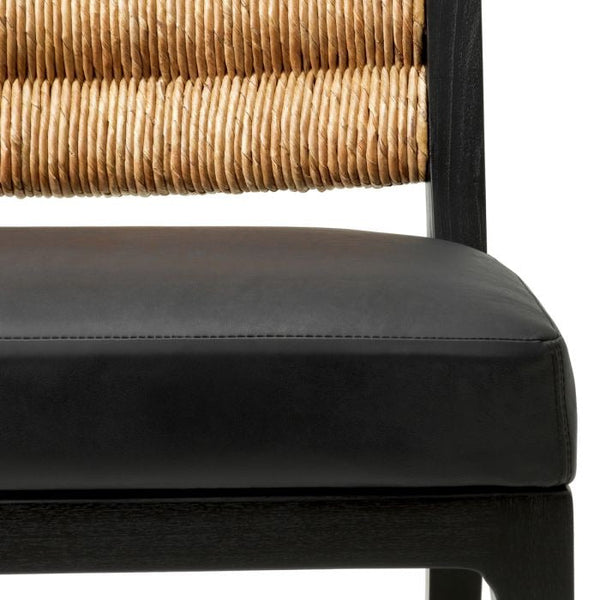 Kyoto Zen Leather Dining Chair