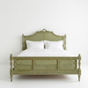 Ladysmith Solid Wood Rattan Bed -All Sizes